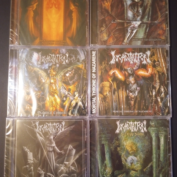 Relapse Other - Death Metal CD Lot 'INCANTATION. Sealed NEW!!!